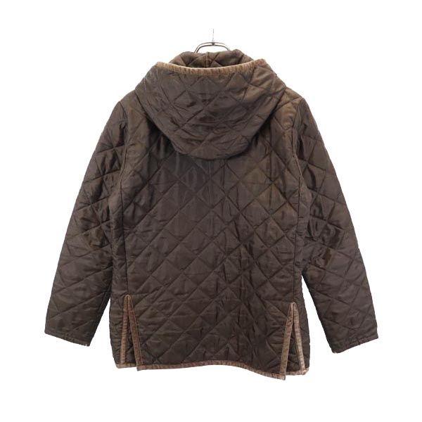 LAVENHAM ラベンハム 中綿 キルティングジャケット 36 ブラウン メンズ