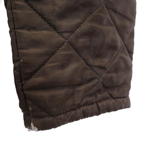 LAVENHAM ラベンハム 中綿 キルティングジャケット 36 ブラウン メンズ