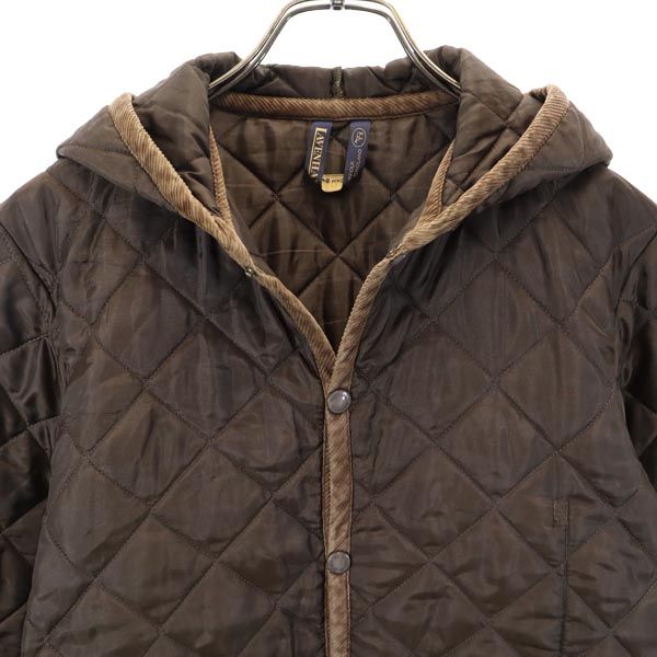 LAVENHAM ラベンハム 中綿 キルティングジャケット 36 ブラウン メンズ