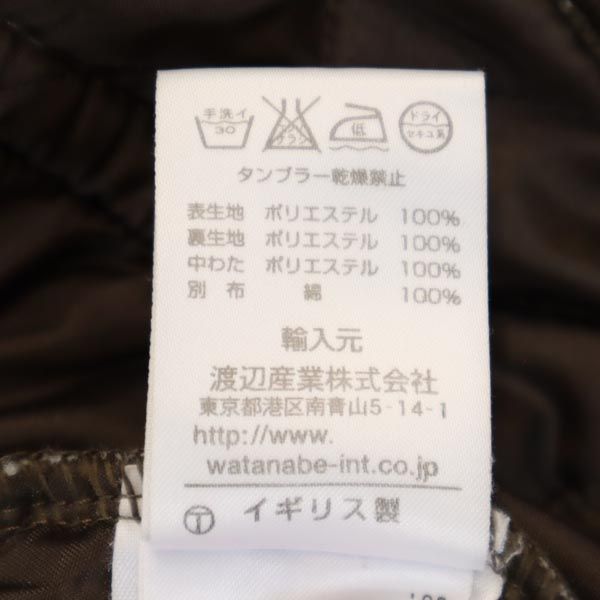 LAVENHAM ラベンハム 中綿 キルティングジャケット 36 ブラウン メンズ