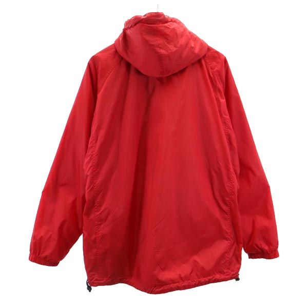 BURTON バートン リバーシブル フードジャケット M ベージュ×レッド メンズ