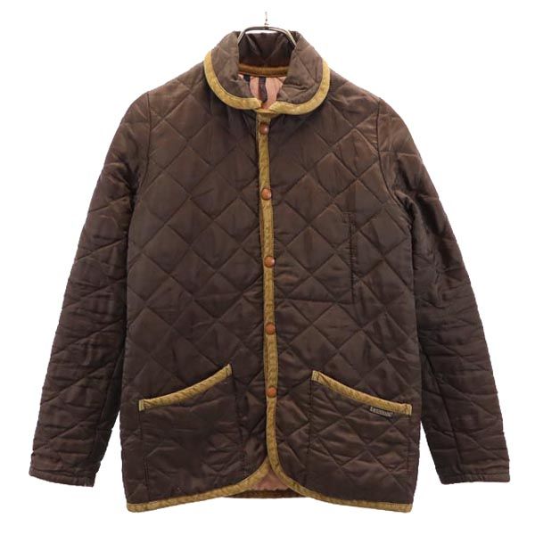 LAVENHAM ラベンハム キルティングジャケット 34 ブラウン レディース