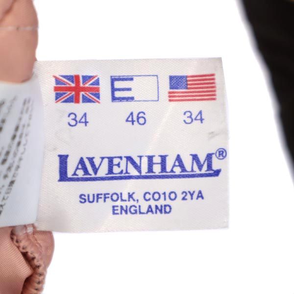 LAVENHAM ラベンハム キルティングジャケット 34 ブラウン レディース