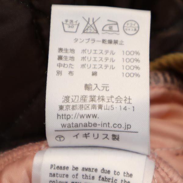 LAVENHAM ラベンハム キルティングジャケット 34 ブラウン レディース