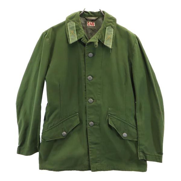 SWEDENISH ARMY スウェーデン軍 60s 2クラウン ヴィンテージ ミリタリージャケット グリーン メンズ