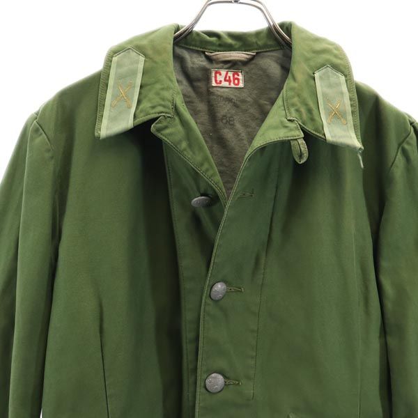 SWEDENISH ARMY スウェーデン軍 60s 2クラウン ヴィンテージ ミリタリージャケット グリーン メンズ