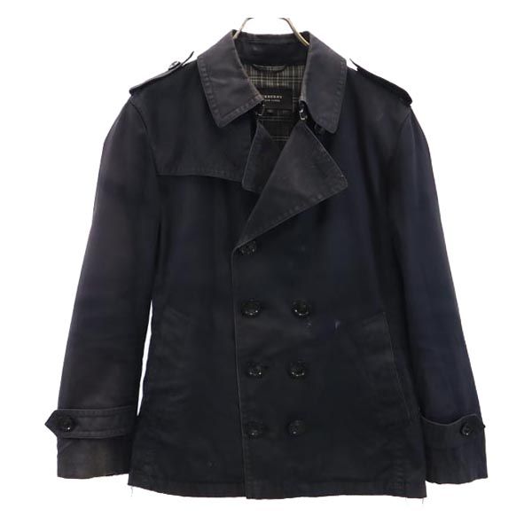 BURBERRY BLACK LABEL バーバリーブラックレーベル 三陽商会 トレンチ風 ジャケット L ネイビー メンズ