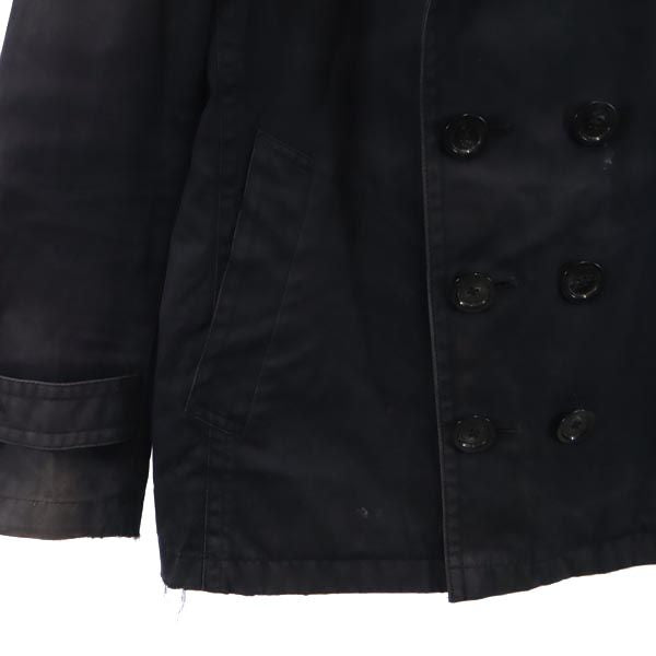 BURBERRY BLACK LABEL バーバリーブラックレーベル 三陽商会 トレンチ風 ジャケット L ネイビー メンズ