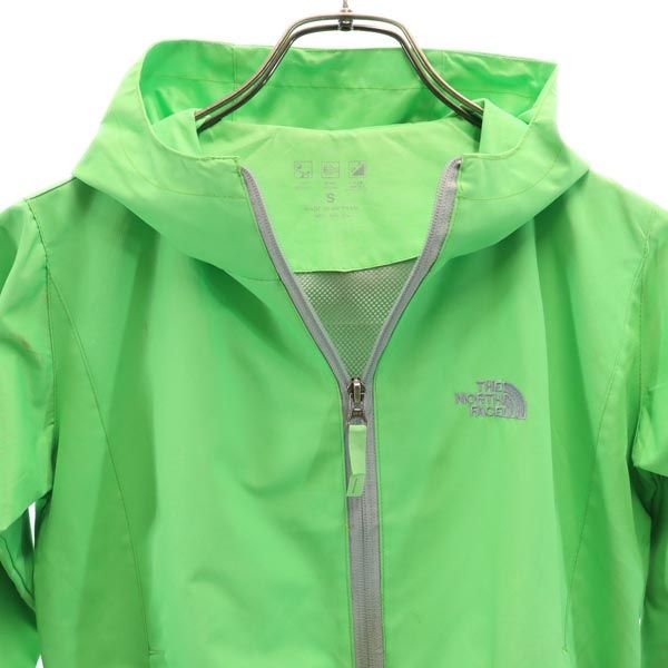 THE NORTH FACE ノースフェイス アウトドア ナイロンジャケット S 黄緑 キッズ