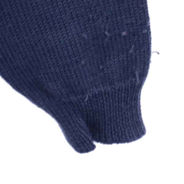 RRL ダブルアールエル ウール 長袖 セーター M ネイビー ニット プルオーバー メンズ