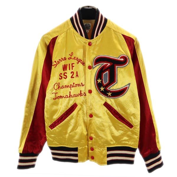 CLOVERLEAF クローバーリーフ 東洋エンタープライズ スタジャン F イエロー系 ワッペン メンズ