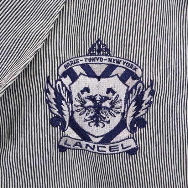 RRL ダブルアールエル 日本製 ストライプ ジャケット L ネイビー ブルゾン メンズ