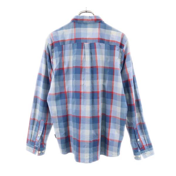 patagonia パタゴニア チェック 長袖 シャツ ブルー系 メンズ