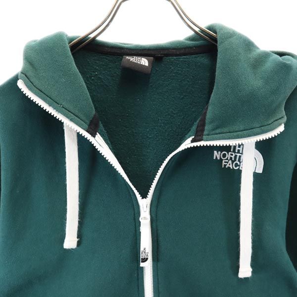 ノースフェイス NT11530 リアビュー 長袖 スウェット ジップパーカー S グリーン THE NORTH FACE メンズ