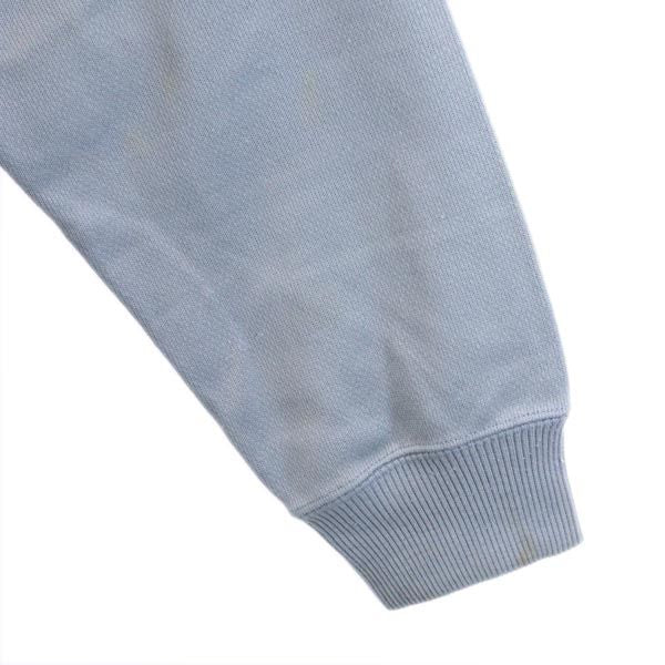 adidas アディダス 70s 80s ヴィンテージ デサント製 長袖 ポロシャツ L ブルー系 メンズ