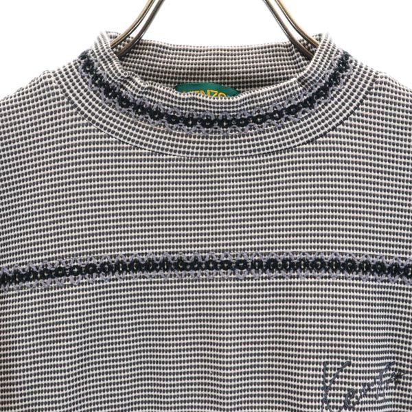 KENZO ケンゾー 日本製 ゴルフ 長袖 カットソー 1 グレー レディース