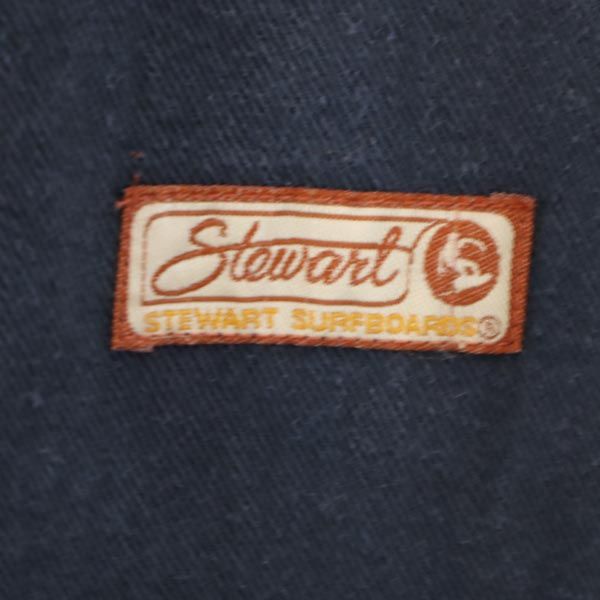 stewart surfbord ステュワートサーフボード デニム ハーフジップ プルオーバー ジャケット S メンズ