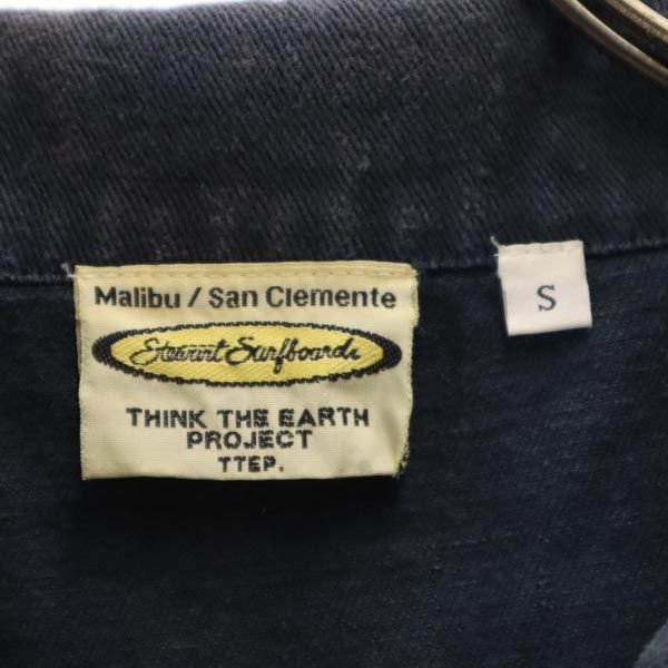 stewart surfbord ステュワートサーフボード デニム ハーフジップ プルオーバー ジャケット S メンズ
