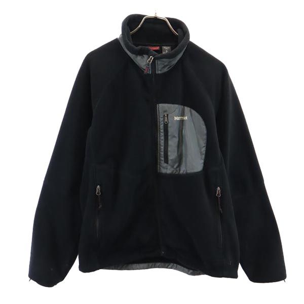 MARMOT マーモット フリースジャケット M 黒系 アウトドア メンズ