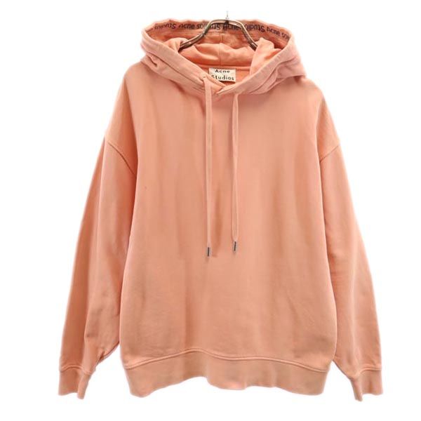 アクネストゥディオズ 長袖 スウェットパーカー XXS オレンジ系 ACNE STUDIOS メンズ