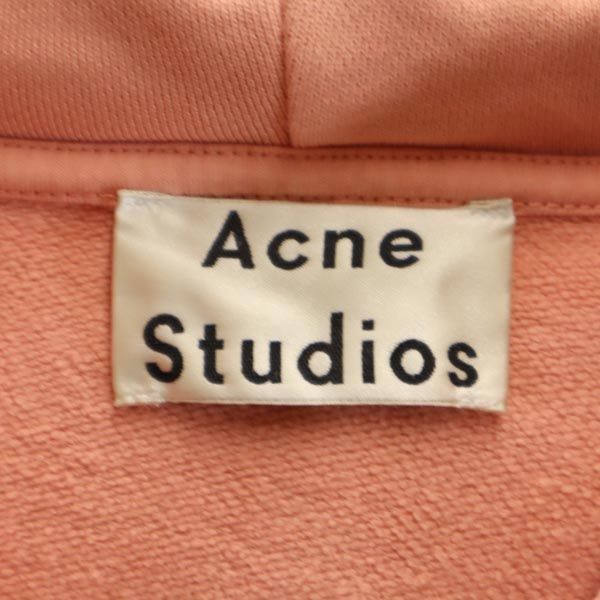 アクネストゥディオズ 長袖 スウェットパーカー XXS オレンジ系 ACNE STUDIOS メンズ
