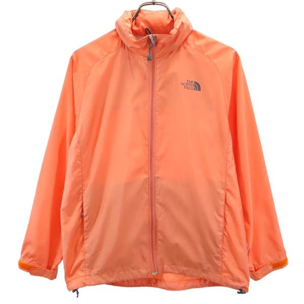 THE NORTH FACE ノースフェイス NPW11500 プリント ストライク ジャケット S オレンジ系 アウトドア ロゴ レディース