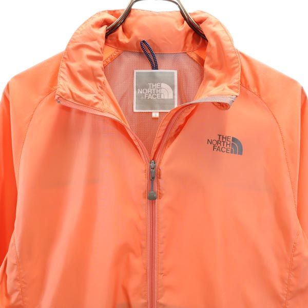 THE NORTH FACE ノースフェイス NPW11500 プリント ストライク ジャケット S オレンジ系 アウトドア ロゴ レディース
