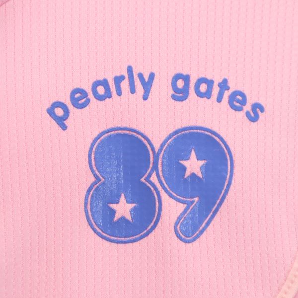 PEARLY GATES パーリーゲイツ ゴルフ 長袖 ジップジャケット 1 ピンク系 ブルゾン レディース