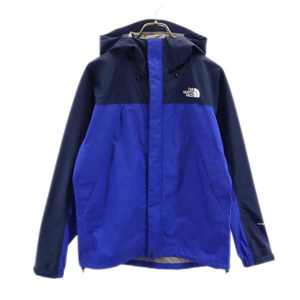 THE NORTH FACE ノースフェイス NP11715 レインテックス ナイロンジャケット M ネイビー系 収納ポーチ付 アウトドア メンズ