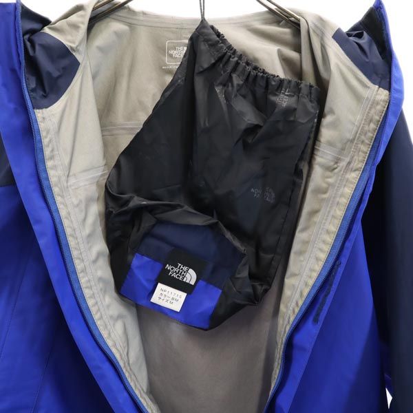 THE NORTH FACE ノースフェイス NP11715 レインテックス ナイロンジャケット M ネイビー系 収納ポーチ付 アウトドア メンズ