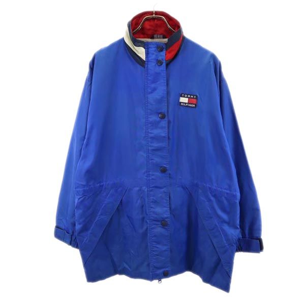 TOMMY HILFIGER トミーヒルフィガー ナイロンジャケット M ブルー レディース