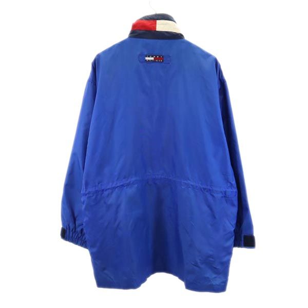 TOMMY HILFIGER トミーヒルフィガー ナイロンジャケット M ブルー レディース
