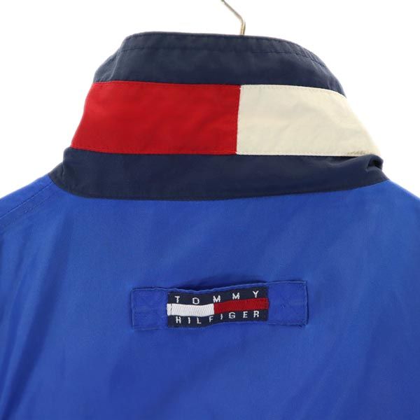 TOMMY HILFIGER トミーヒルフィガー ナイロンジャケット M ブルー レディース