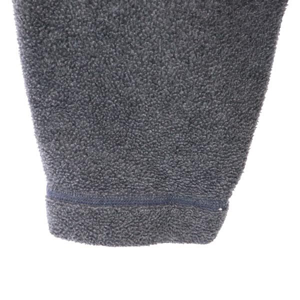 COMPOSIION USA製 ハーフジップ フリースジャケット L グレー プルオーバー メンズ