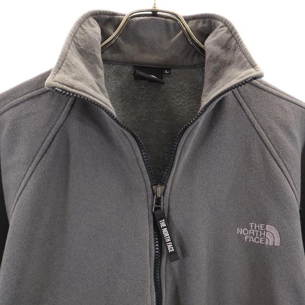 THE NORTH FACE ノースフェイス NT35203 長袖 ハーフジップ スウェット トレーナー L グレー アウトドア メンズ