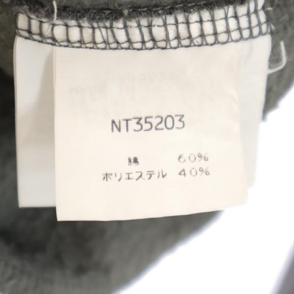 THE NORTH FACE ノースフェイス NT35203 長袖 ハーフジップ スウェット トレーナー L グレー アウトドア メンズ