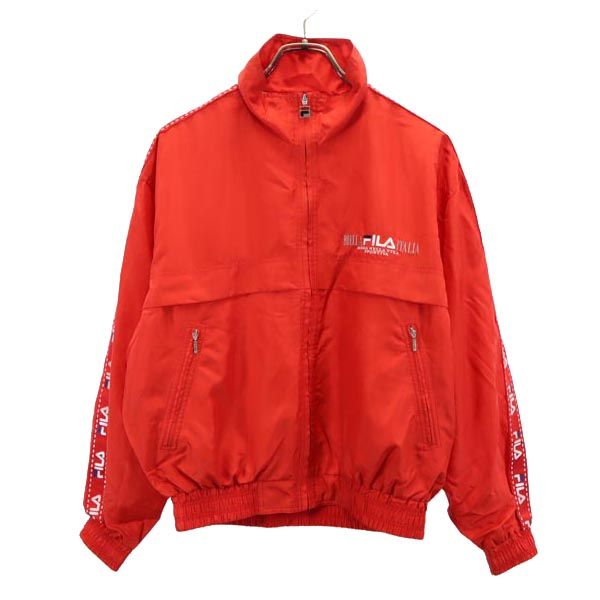 FILA フィラ BIELLA ITALIA ブルゾン S レッド ジャケット メンズ
