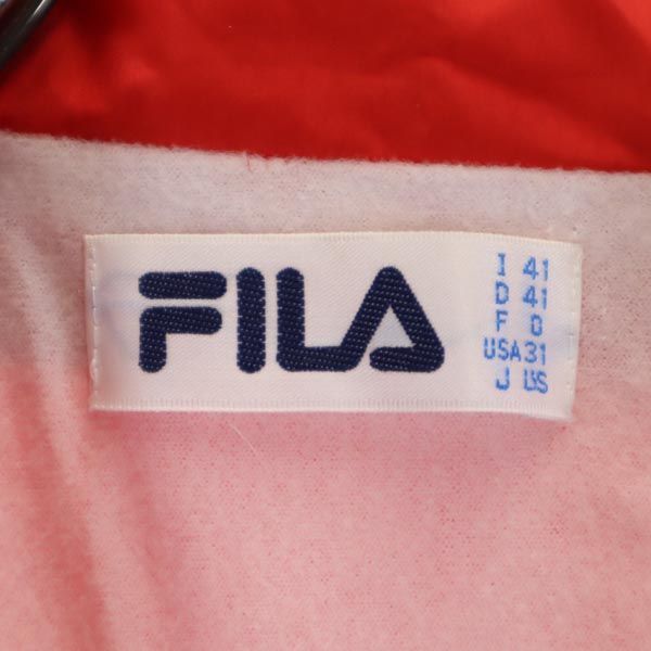 FILA フィラ BIELLA ITALIA ブルゾン S レッド ジャケット メンズ