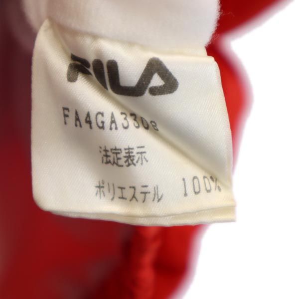 FILA フィラ BIELLA ITALIA ブルゾン S レッド ジャケット メンズ