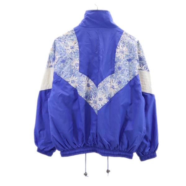 ellesse エレッセ オールド 切替 ブルゾン 42 パープル ジャケット レディース