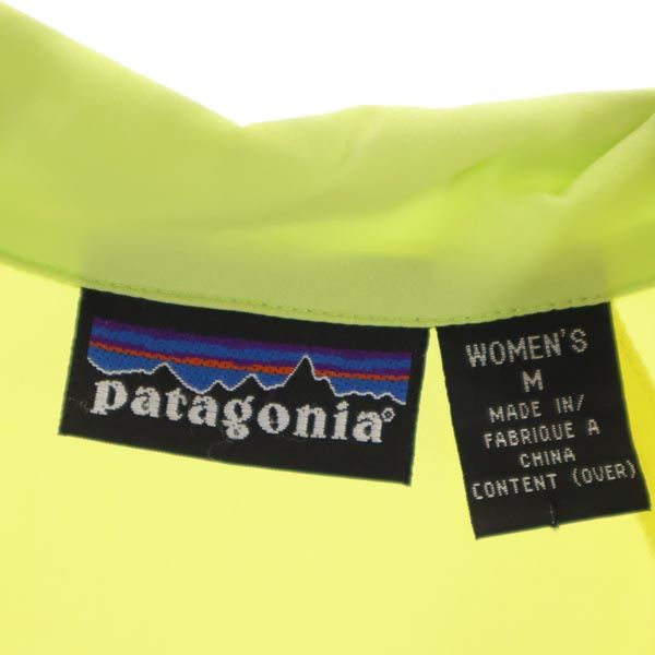 パタゴニア ナイロンジャケット M イエロー patagonia アウトドア レディース