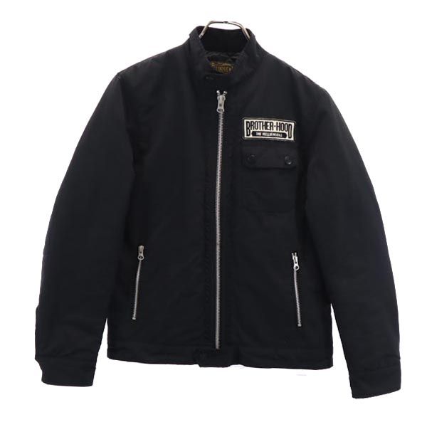 STOOGE&CO ストーギーアンドコー ミリタリージャケット S ブラック 裏キルティング メンズ