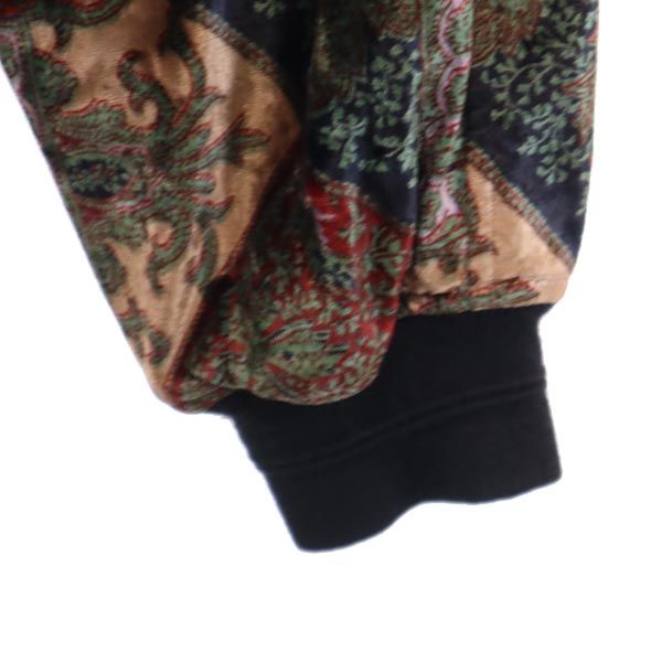 COLIN HARVEY コリンハーヴェイ 80s ヴィンテージ アート 英国製 総柄 ジャケット M 裏キルティング メンズ