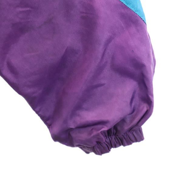 adidas アディダス 80s ヴィンテージ トレフォイルロゴ ウインド ジャケット XS ブルー系 メンズ