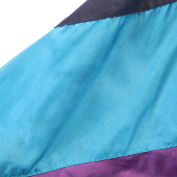 adidas アディダス 80s ヴィンテージ トレフォイルロゴ ウインド ジャケット XS ブルー系 メンズ