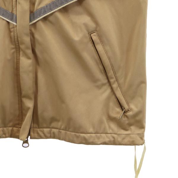 NIKE ナイキ 80s 紺タグ ヴィンテージ ブルゾン M ゴールドブラウン ジャケット ベンチレーション レディース