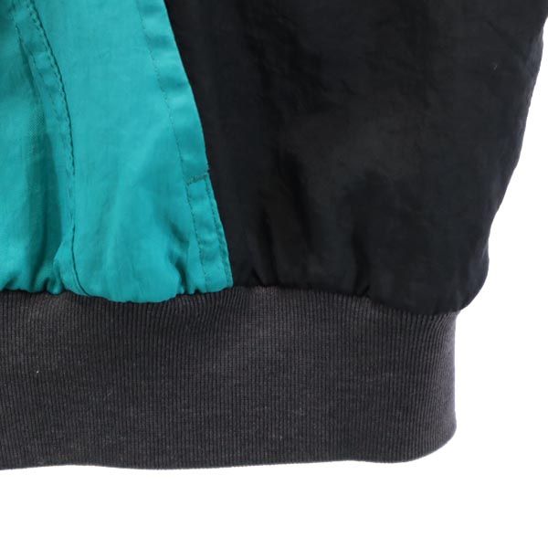 アディダス 80s ヴィンテージ トレフォイルロゴ 長袖 アノラックパーカー ブラック 他 adidas プルオーバー ジャケット メンズ