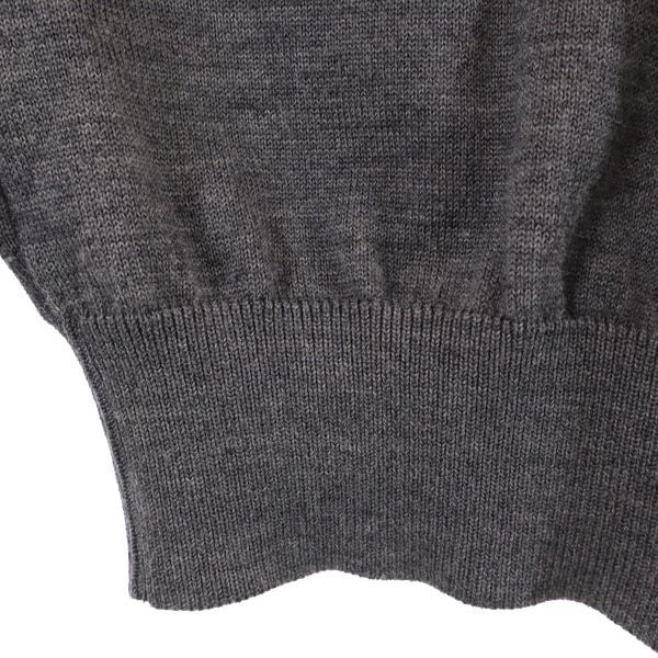 PIA SPORTS ピアスポーツ 日本製 ウール 長袖 タートルネック ニット 4 グレー系 セーター メンズ