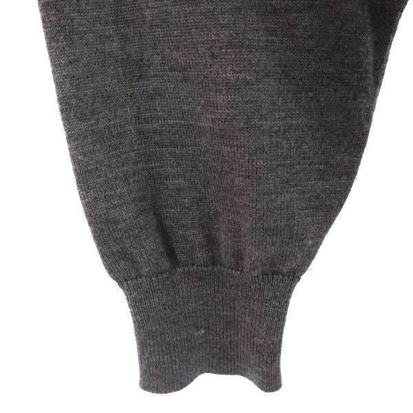 PIA SPORTS ピアスポーツ 日本製 ウール 長袖 タートルネック ニット 4 グレー系 セーター メンズ