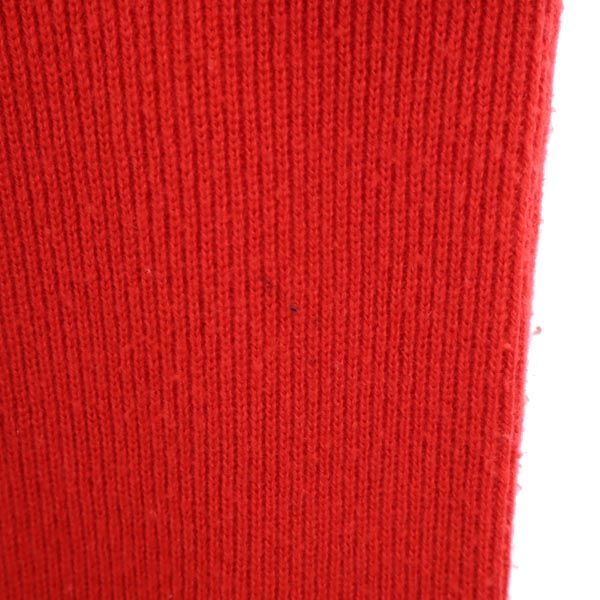 Christian Dior クリスチャンディオール ウール 長袖 ニット M レッド系 セーター メンズ
